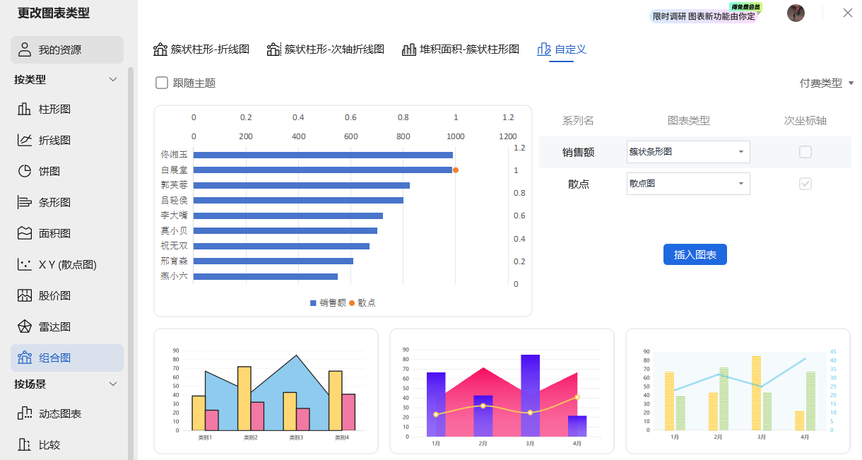 Excel条形图添加均值线的实用技巧,数据可视化效率显著提升!-趣帮office教程网