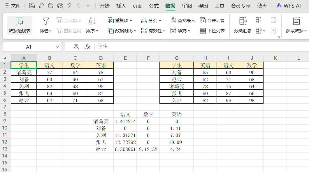 Excel数据核对的3种快捷方法,让你轻松告别熬夜加班-趣帮office教程网