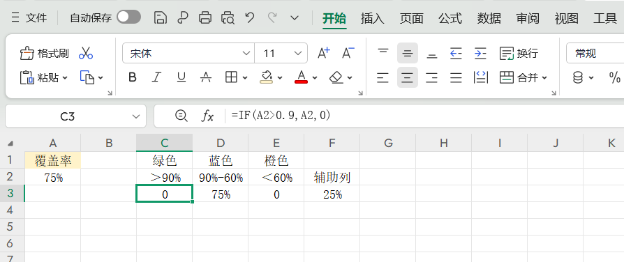 Excel动态变色圆环图制作教程:让数据展示更吸睛-趣帮office教程网