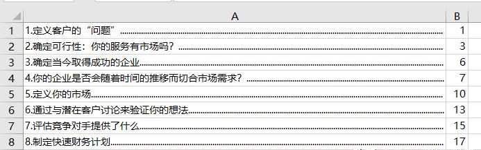 内容目录格式优化:Word与Excel中摘要和页码间 “……” 的设置技巧-趣帮office教程网