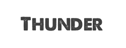 A Love of Thunder字体
