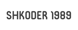 Shkoder 1989 Black字体