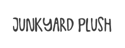 Junkyard Plush DEMO字体