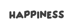 HAPPINESS字体