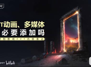 PPT教程08:PPT动画、多媒体,有必要添加吗?