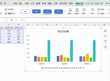 数据对比不直观?试试这个美化柱状图的技巧,让对比一目了然